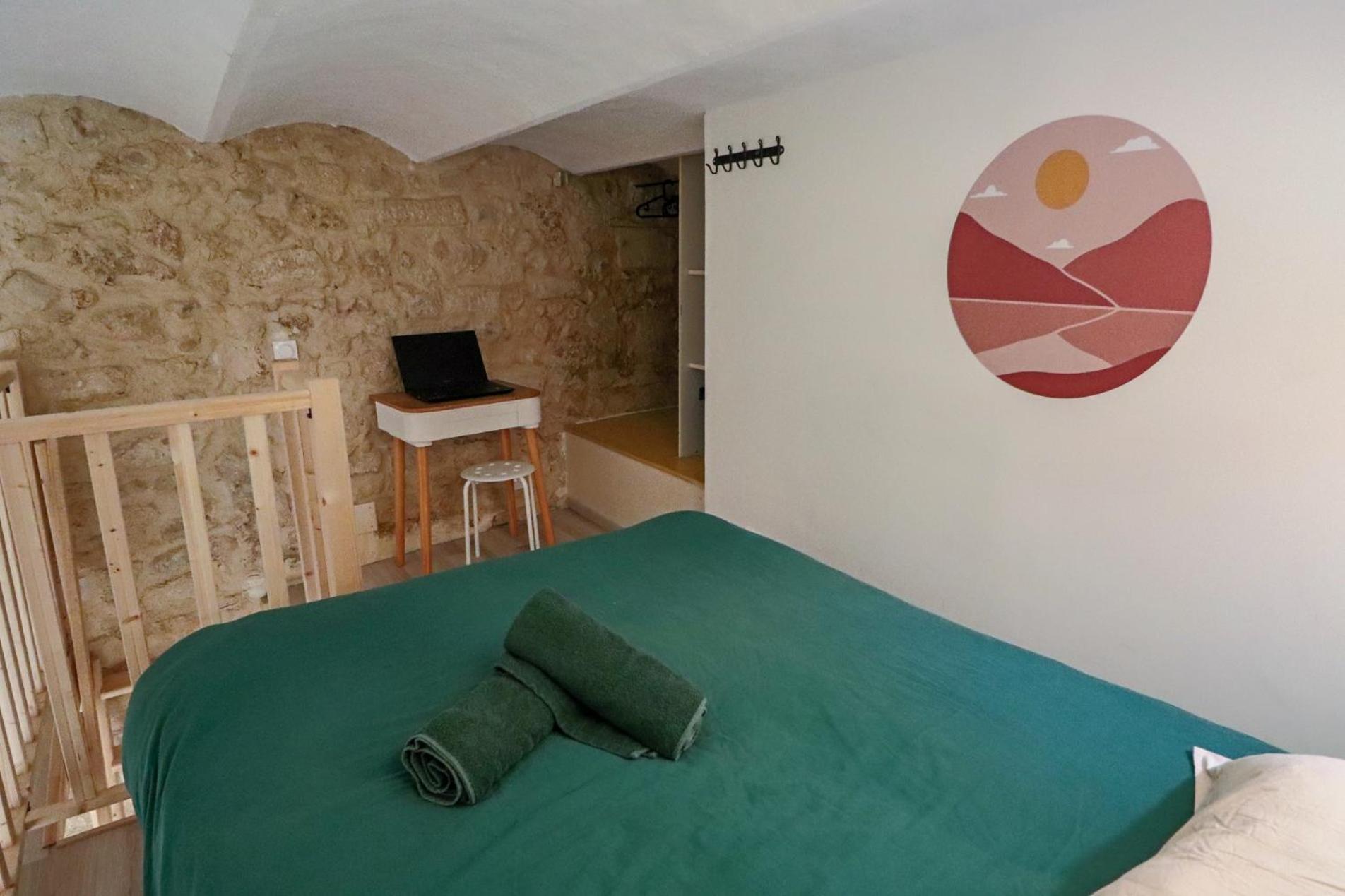 Studio Climatise Mezzanine Avec Parking Montpellier Dış mekan fotoğraf